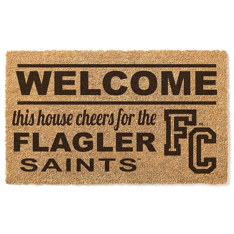Flagler Saints 18" x 30" Welcome Doormat