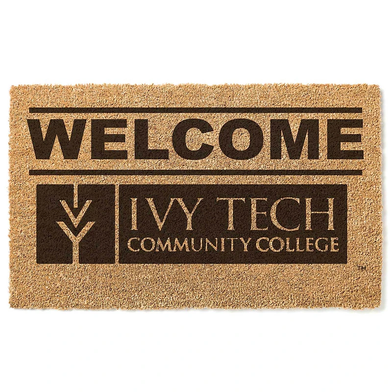 Ivy Tech Community College 18" x 30" Welcome Doormat