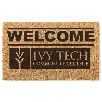 Ivy Tech Community College 18" x 30" Welcome Doormat