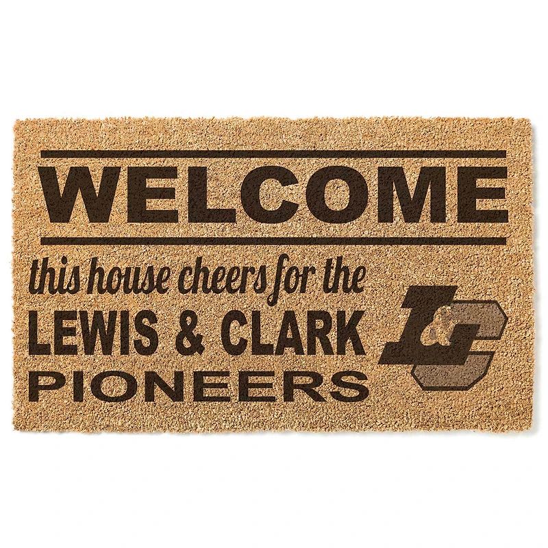 Lewis & Clark College Pioneers 18" x 30" Welcome Doormat