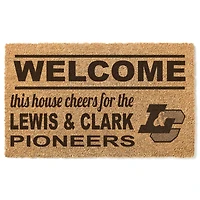 Lewis & Clark College Pioneers 18" x 30" Welcome Doormat