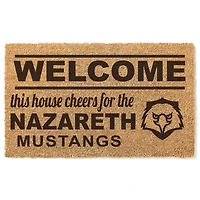 Nazareth University Golden Flyers 18" x 30" Welcome Doormat
