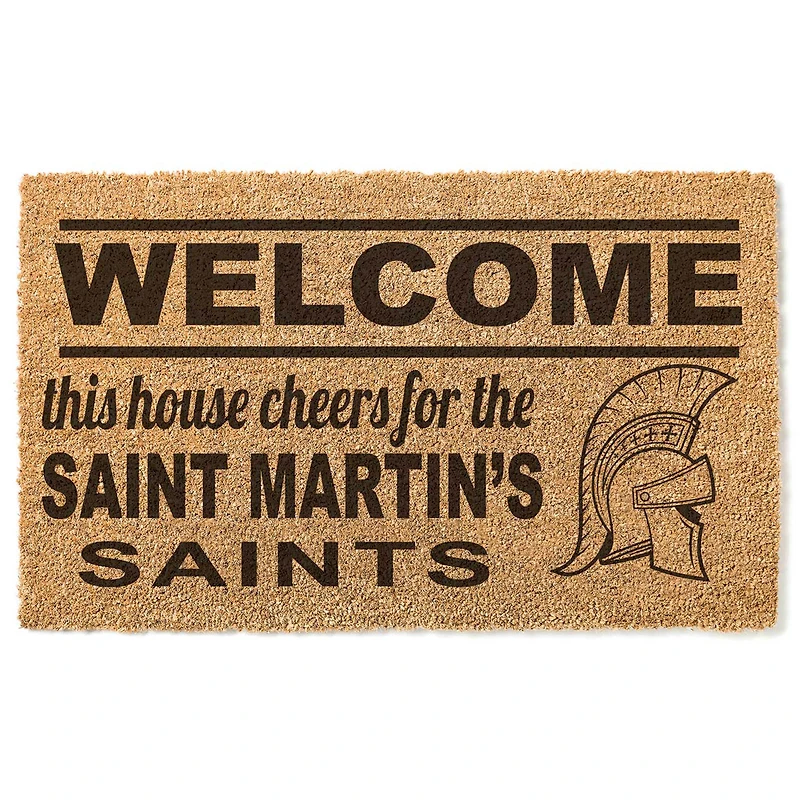 Saint Martin's Saints 18" x 30" Welcome Doormat