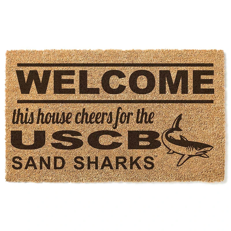 South Carolina Beaufort Sand Sharks 18" x 30" Welcome Doormat