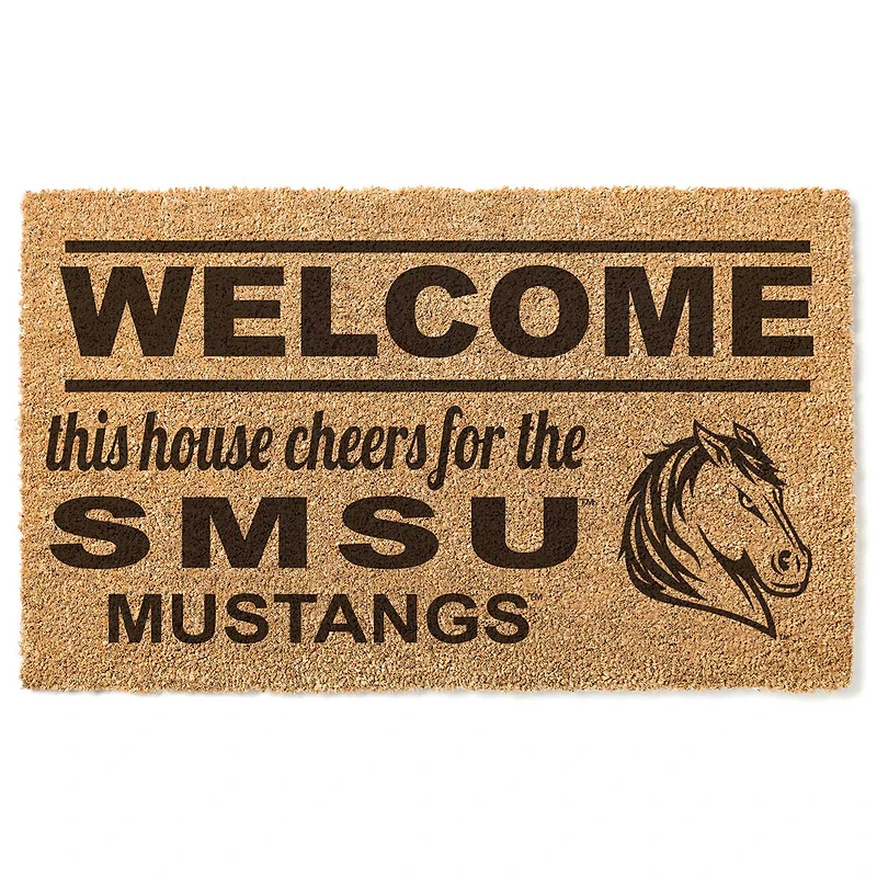Southwest Minnesota State Mustangs 18" x 30" Welcome Doormat