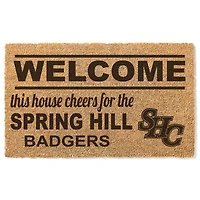Spring Hill Badgers 18" x 30" Welcome Doormat