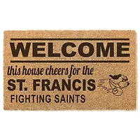 St. Francis Fighting Saints 18" x 30" Welcome Doormat