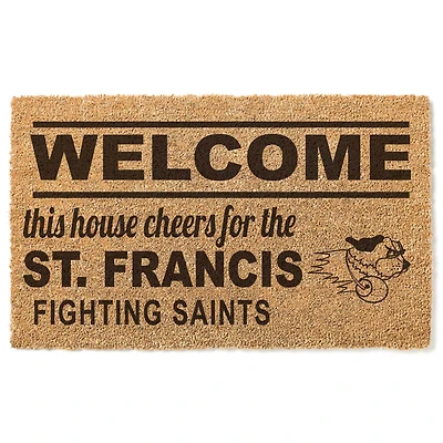St. Francis Fighting Saints 18" x 30" Welcome Doormat