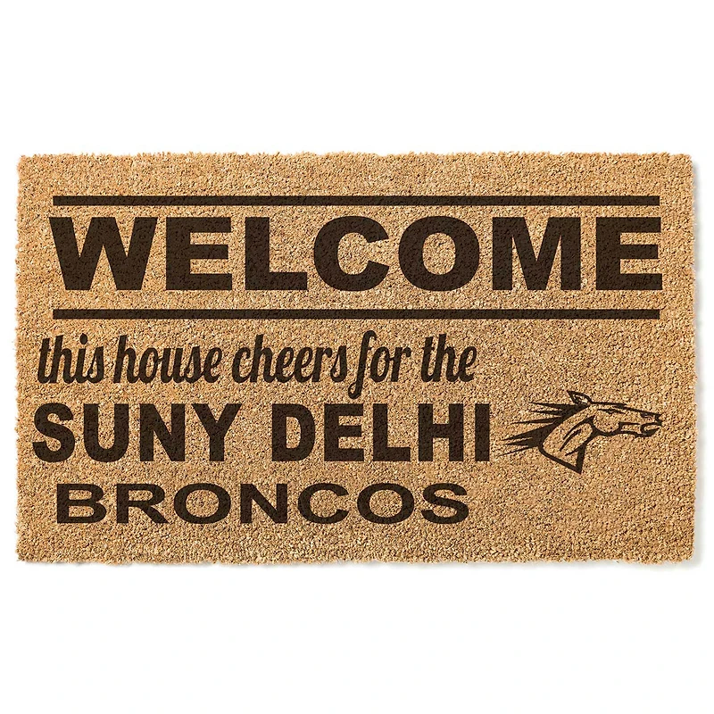SUNY Delhi Broncos 18" x 30" Welcome Doormat