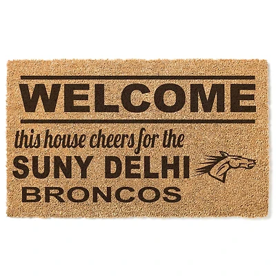 SUNY Delhi Broncos 18" x 30" Welcome Doormat