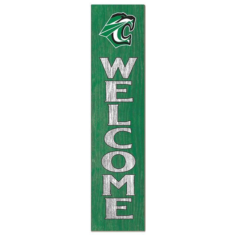 Cuesta College Cougars 12" x 48" Welcome Outdoor Leaner
