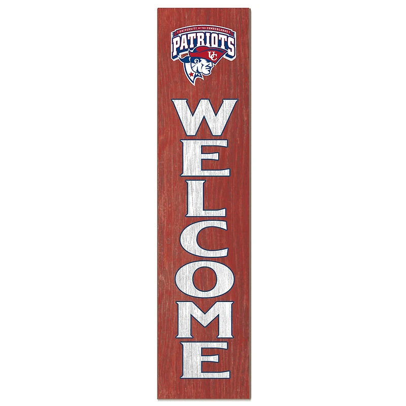 Cumberlands Patriots 12" x 48" Welcome Outdoor Leaner