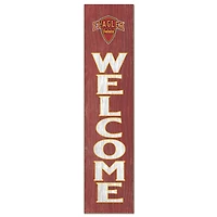 Flagler Saints 12" x 48" Welcome Outdoor Leaner