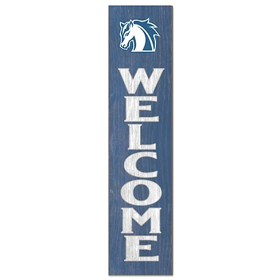 Hood College Blazers 12" x 48" Welcome Outdoor Leaner
