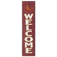 ULM Warhawks 12" x 48" Welcome Outdoor Leaner