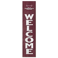 Maryland Eastern Shore Hawks 12" x 48" Welcome Outdoor Leaner