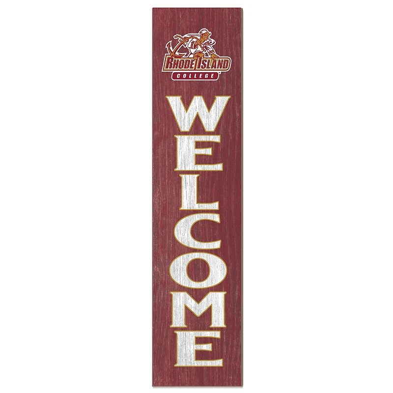 Rhode Island Anchormen 12" x 48" Welcome Outdoor Leaner