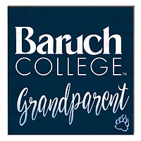 CUNY Baruch College 10" x 10" Grandparent Plaque