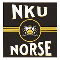 Northern Kentucky University Norse 10" x 10" Retro Team Sign