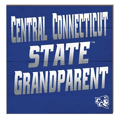 Central Connecticut State Blue Devils 10" x 10" Grandparent Plaque