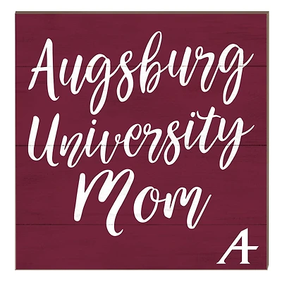 Augsburg Auggies 10" x 10" Mom Plaque