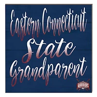 Eastern Connecticut State Warriors 10" x 10" Grandparent Plaque
