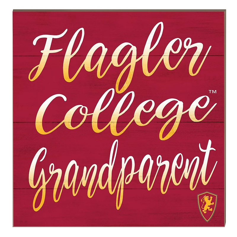 Flagler Saints 10" x 10" Grandparent Plaque