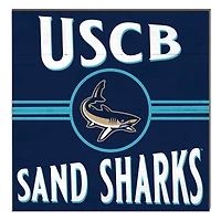 South Carolina Beaufort Sand Sharks 10" x 10" Retro Team Sign