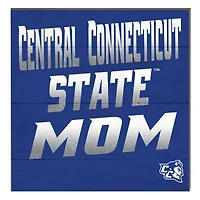 Central Connecticut State Blue Devils 10" x 10" Mom Plaque