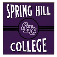 Spring Hill Badgers 10" x 10" Retro Team Sign