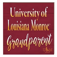 ULM Warhawks 10" x 10" Grandparent Plaque