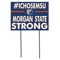 Morgan State Bears 18" x 24" I Chose Yard Sign