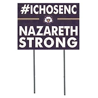Nazareth College Golden Flyers 18" x 24" I Chose Yard Sign
