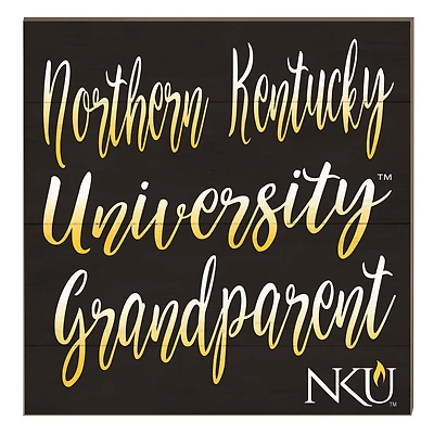 Northern Kentucky University Norse 10" x 10" Grandparent Plaque