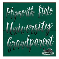 Plymouth State Panthers 10" x 10" Grandparent Plaque