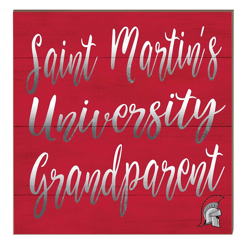 Saint Martin's Saints 10" x 10" Grandparent Plaque