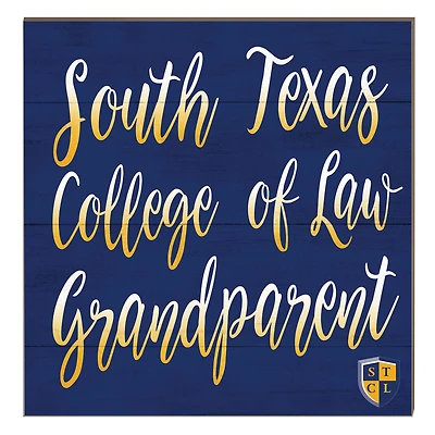 South Texas College of Law 10" x 10" Grandparent Plaque