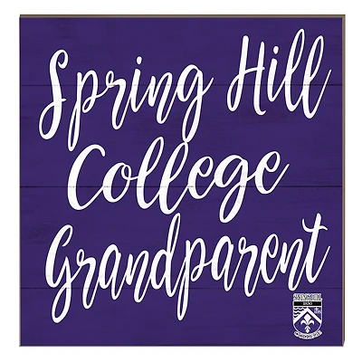 Spring Hill Badgers 10" x 10" Grandparent Plaque