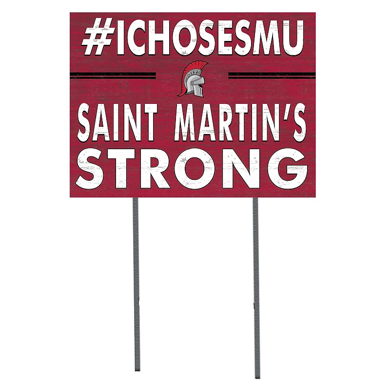 Saint Martin's Saints 18" x 24" I Chose Yard Sign