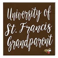St. Francis Fighting Saints 10" x 10" Grandparent Plaque