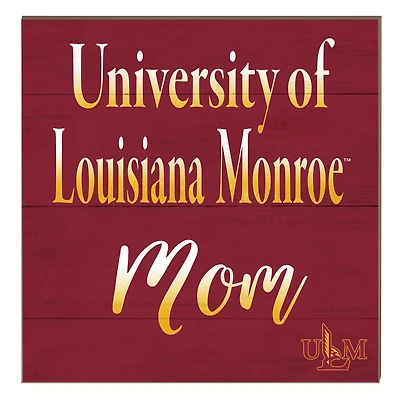 ULM Warhawks 10" x 10" Mom Plaque