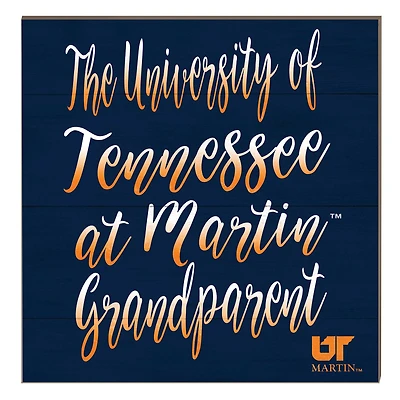 Tennessee-Martin Skyhawks 10" x 10" Grandparent Plaque