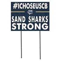 South Carolina Beaufort Sand Sharks 18" x 24" I Chose Yard Sign