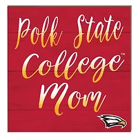 Polk State College Eagles 10" x 10" Mom Plaque