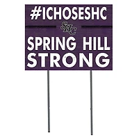 Spring Hill Badgers 18" x 24" I Chose Yard Sign