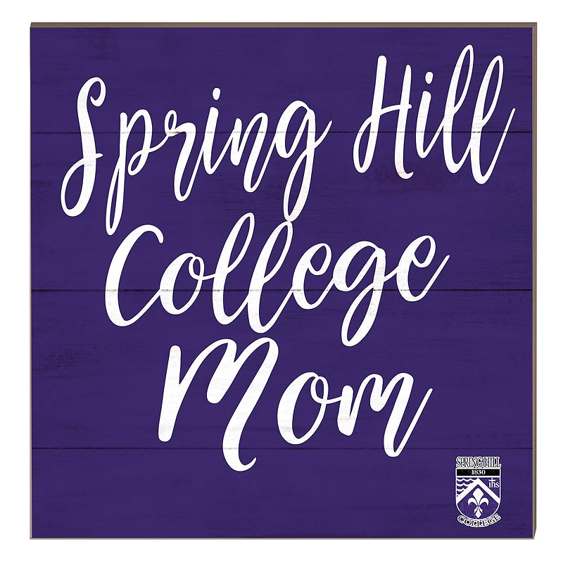 Spring Hill Badgers 10" x 10" Mom Plaque