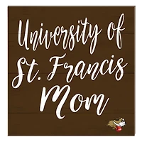 St. Francis Fighting Saints 10" x 10" Mom Plaque