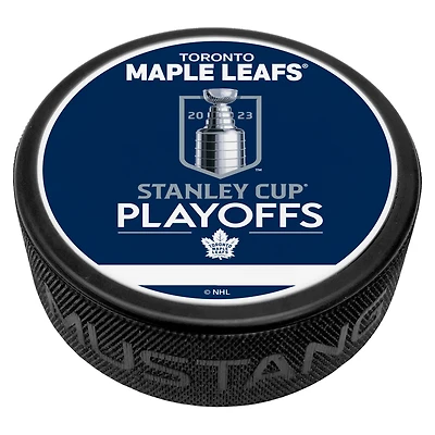 Blue Toronto Maple Leafs 2023 Stanley Cup Playoffs Hockey Puck