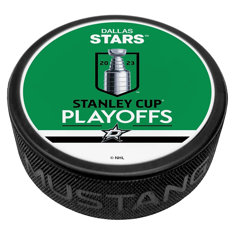 Green Dallas Stars 2023 Stanley Cup Playoffs Hockey Puck