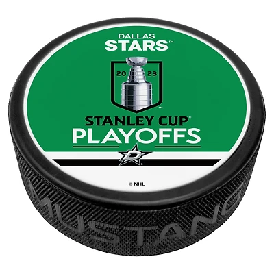 Green Dallas Stars 2023 Stanley Cup Playoffs Hockey Puck